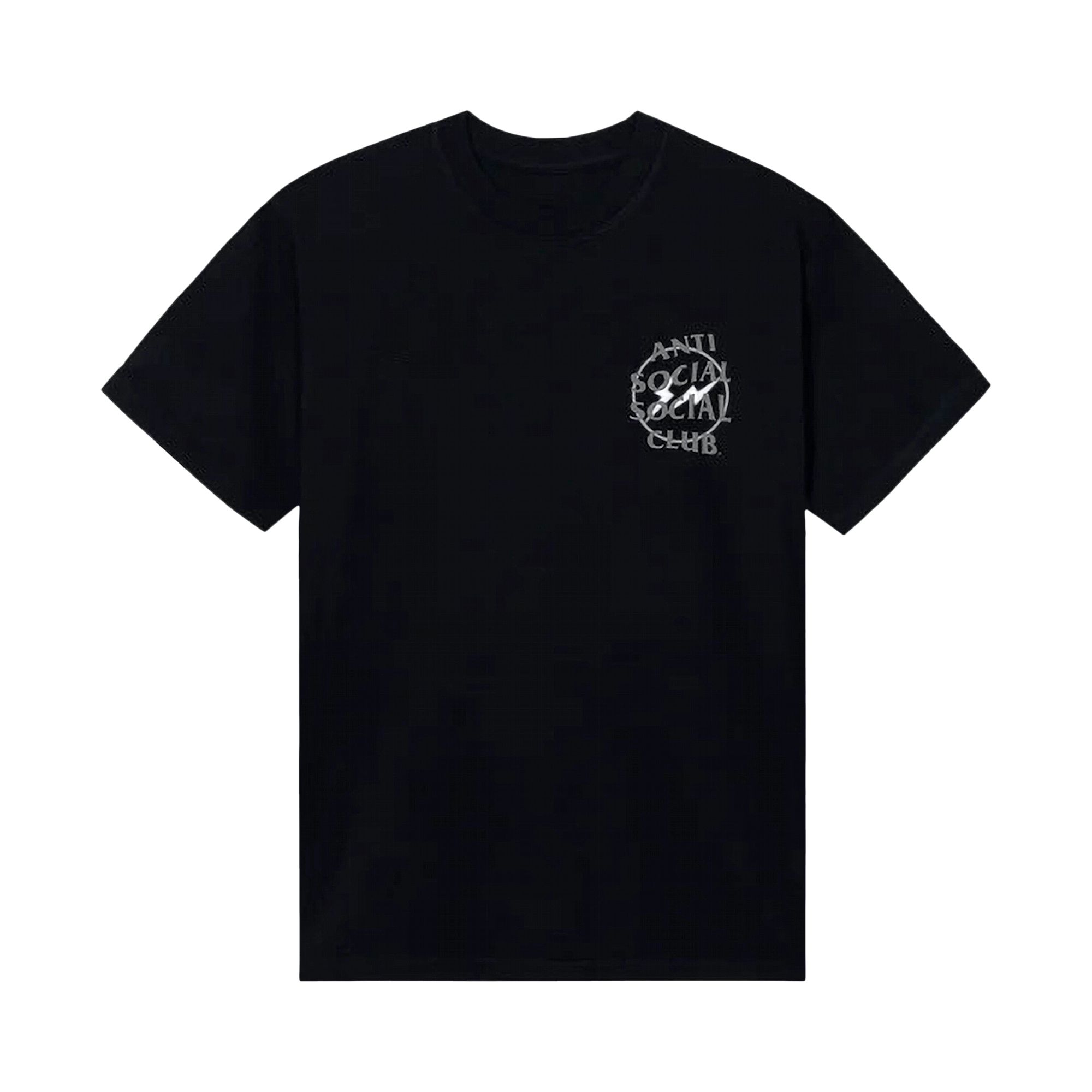 Anti Social Social Club x Fragment Half Tone Tee 'Black/Grey' | Men's Size 2XL