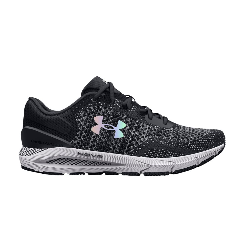 Pre-owned Under Armour Wmns Hovr Intake 6 'black White Iridescent'