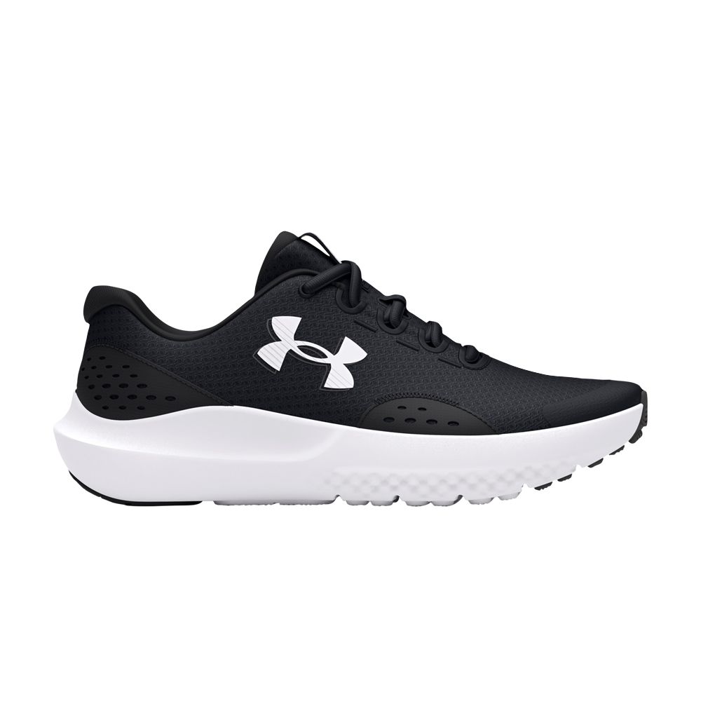 Pre-owned Under Armour Surge 4 Ac Gs 'black White' | Kid's Size 5