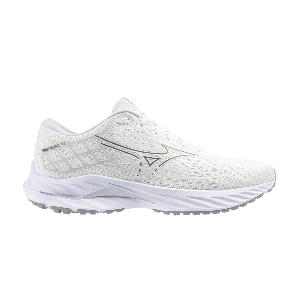 Mizuno Wave Inspire 20 'White Iron Gate' | Men's Size 9.5 - 411434-0096