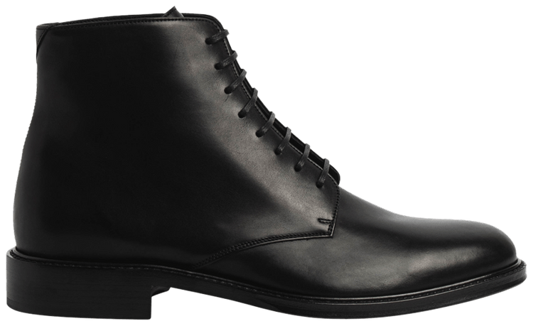 Saint Laurent Army 20 Lace Up Boot 'Black'