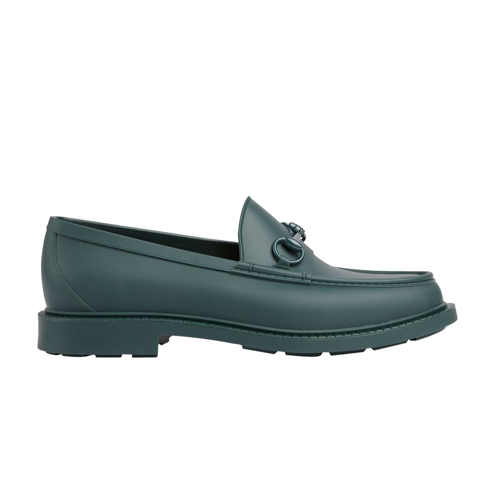 Gucci Loafer 'Lacquered Horsebit - Vintage Green' | Men's Size 5 - 771340-J8700-3154