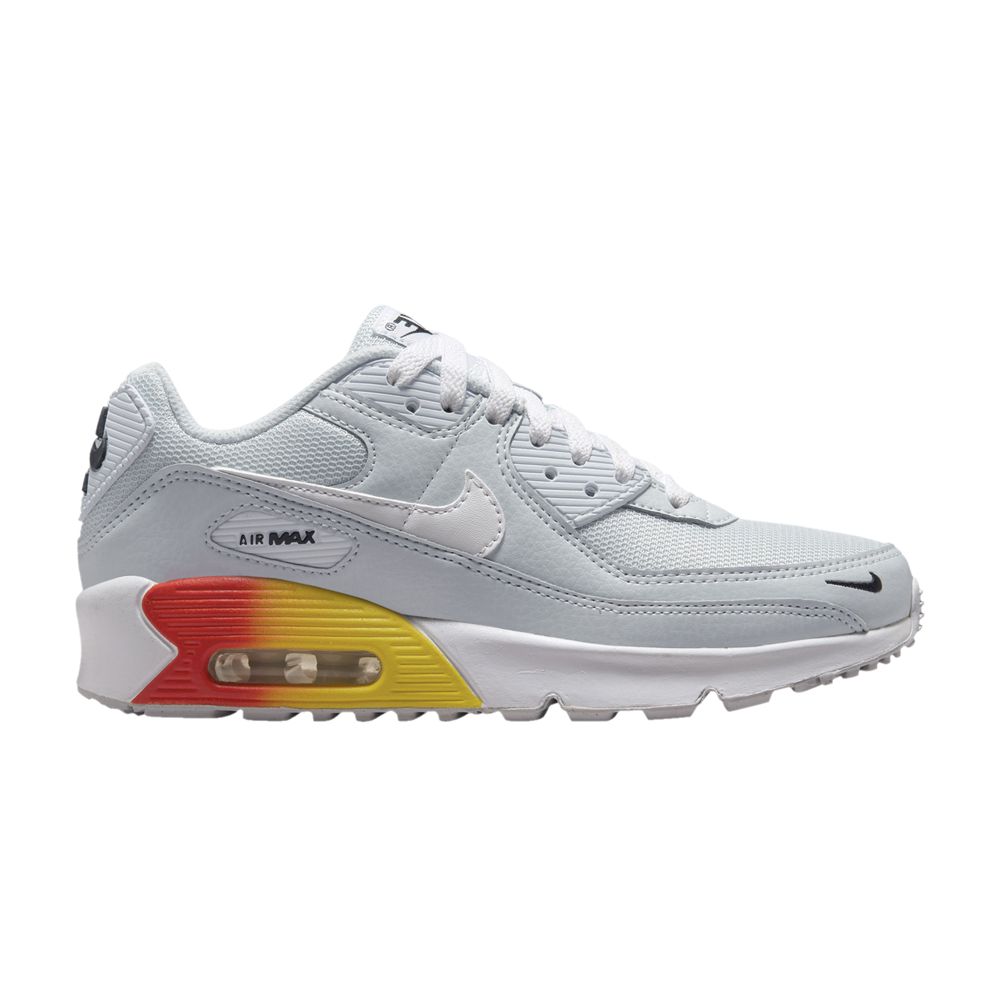 Pre-owned Nike Air Max 90 Next Nature Gs 'gradient Wedge' | Grey | Kid's Size 4