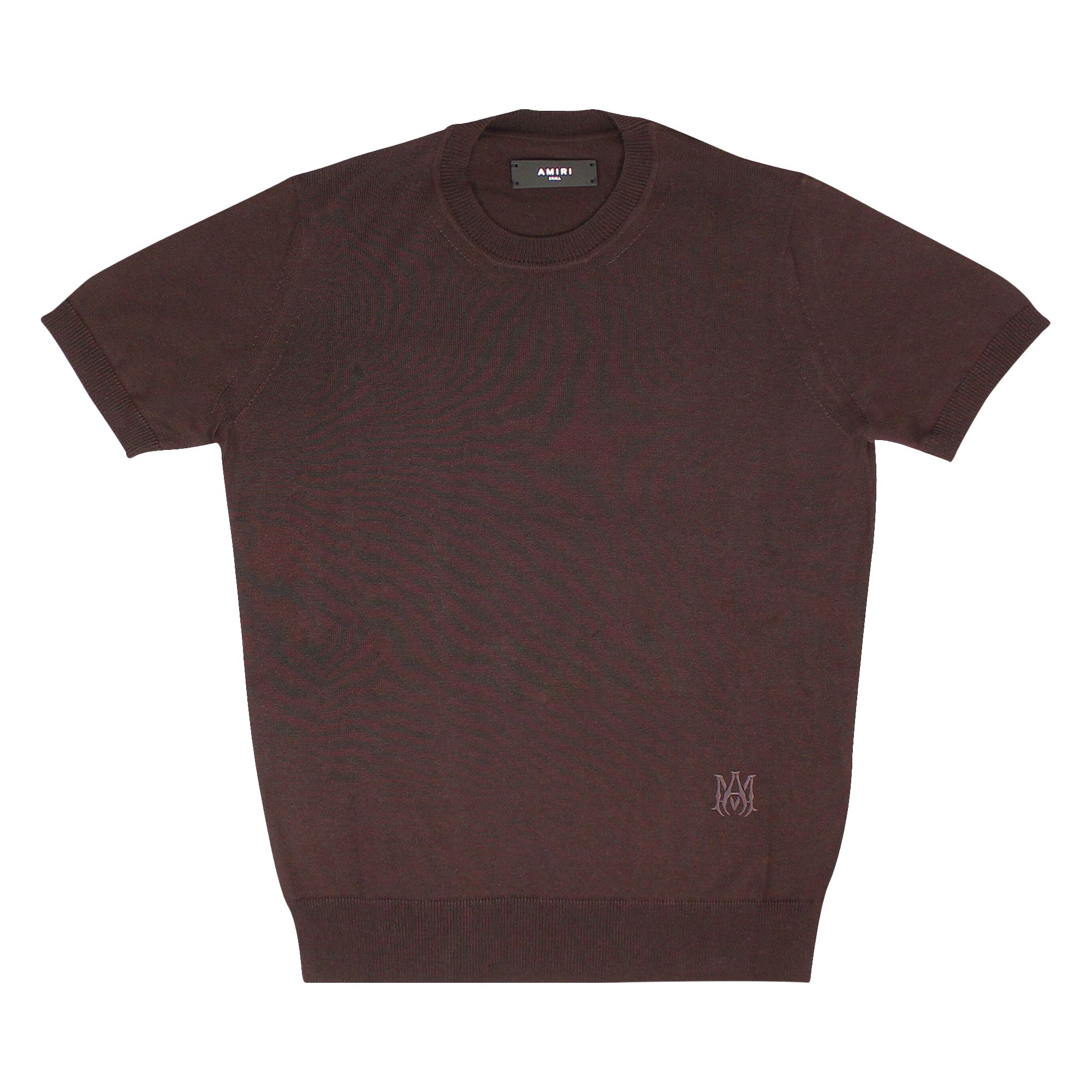 Amiri Embroidered Tee 'Brown' | Men's Size M