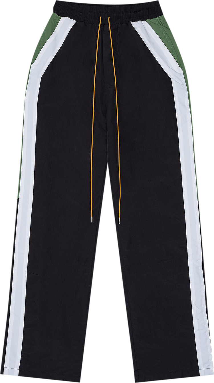 Rhude Color-Block Track Pant 'Black/White'