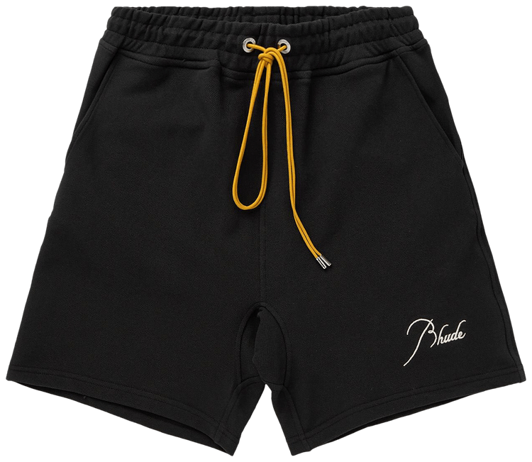 Rhude shorts black discount