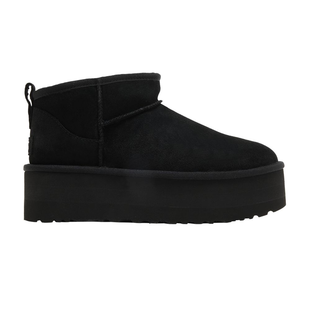 UGG Wmns Classic Ultra Mini Platform Boot 'Black' | Women's Size 11