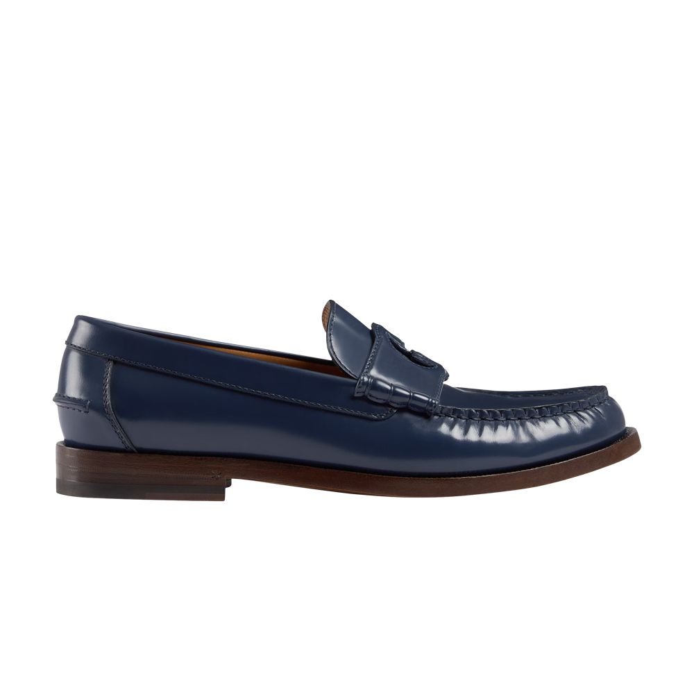 Pre-owned Gucci Loafer 'interlocking G - Blue'