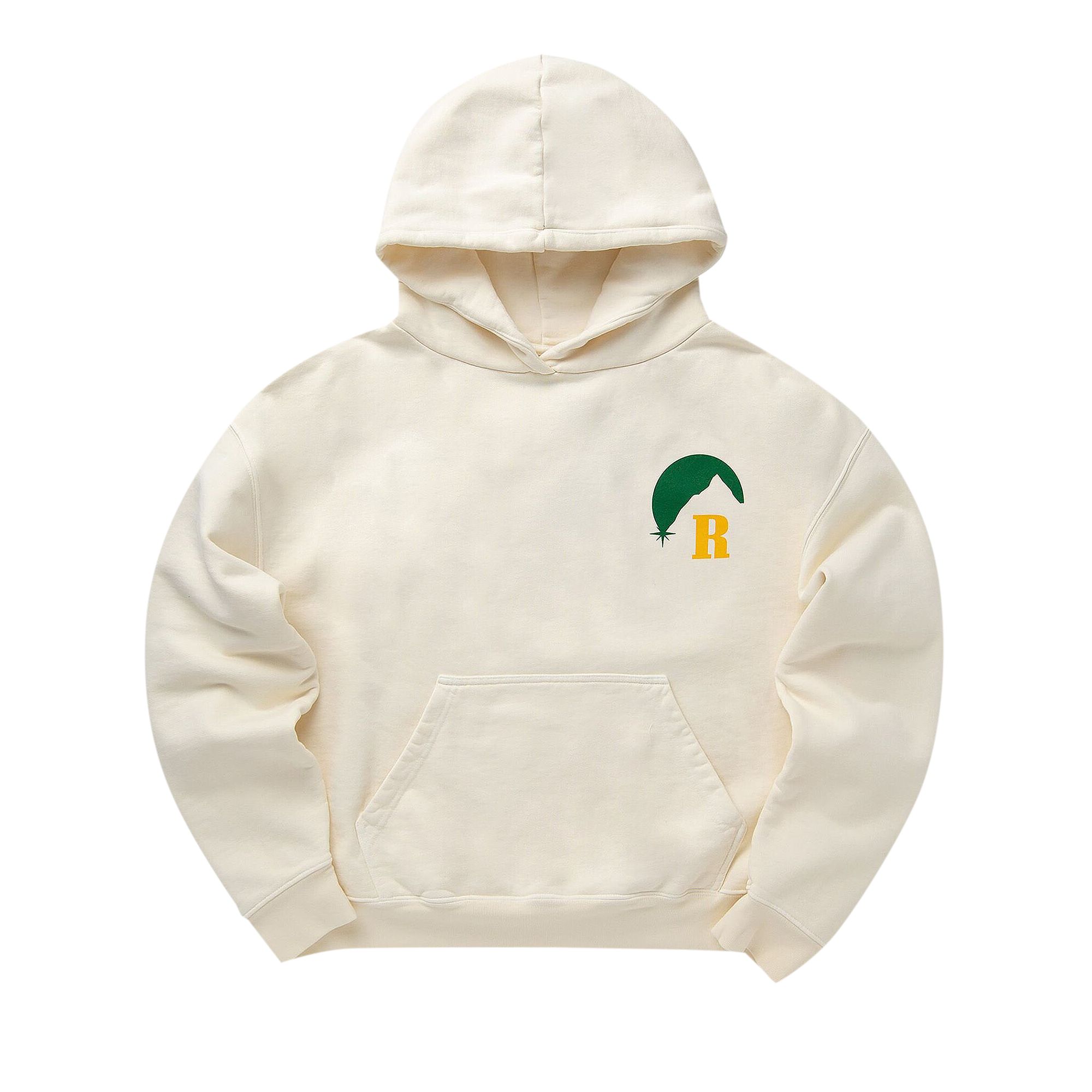 Rhude Moonlight Hoodie 'Vintage White' | Men's Size L