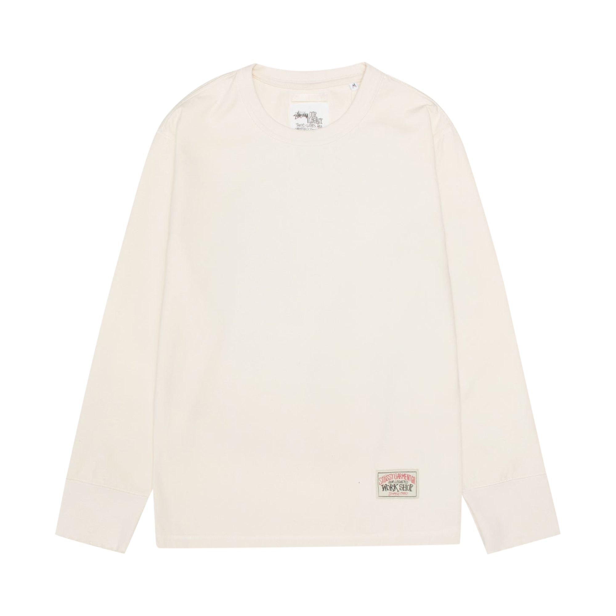Pre-owned Stussy X Our Legacy Work Shop Thermal Long-sleeve 'cream'