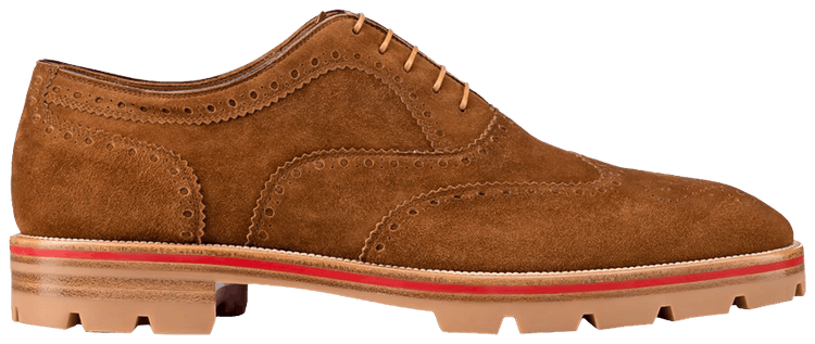 Buy Christian Louboutin Charlie Me Flat Veau Velours Indiana 1170013 C222 GOAT