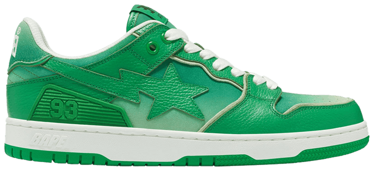 BAPE Wmns Sk8 Sta 4 Green Gradient
