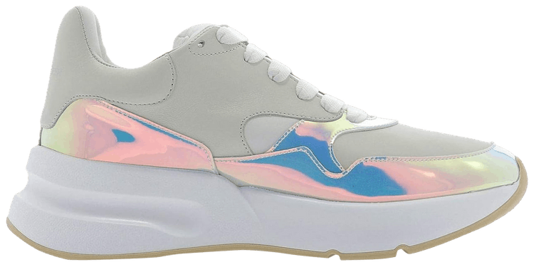 Buy Alexander McQueen Oversized Runner 'Cream Iridescent