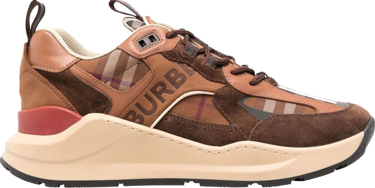 Burberry Sean Sneaker 'Check - Dark Birch Brown'