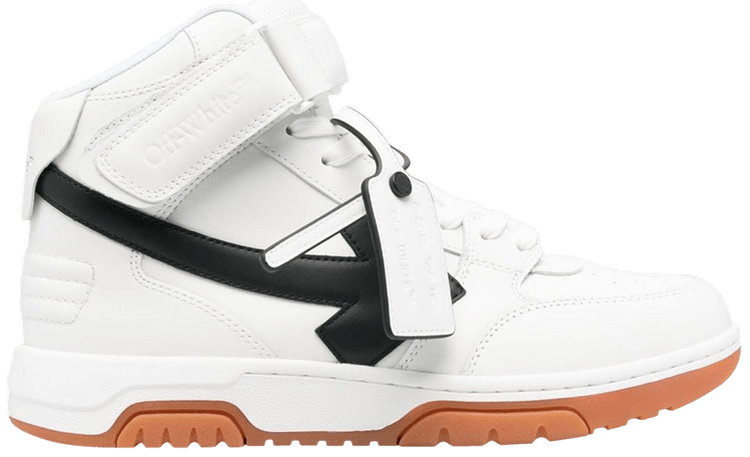Off White Out of Office Mid White Black