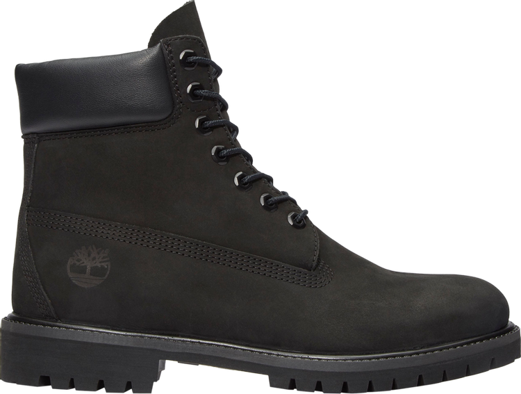 6 Inch Premium Boot Wide Black