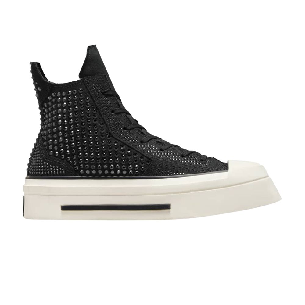 Converse Swarovski x Wmns Chuck 70 De Luxe Squared High 'Crystals' | Black | Women's Size 5