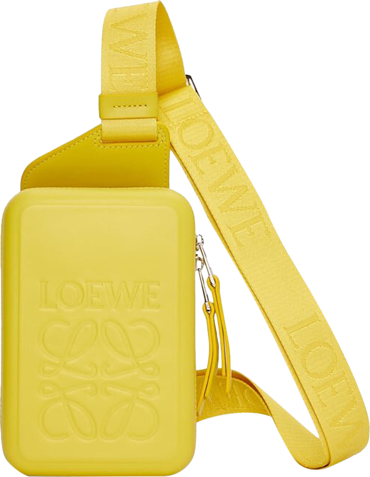 Loewe Molded Sling Bag 'Lemon Zest'