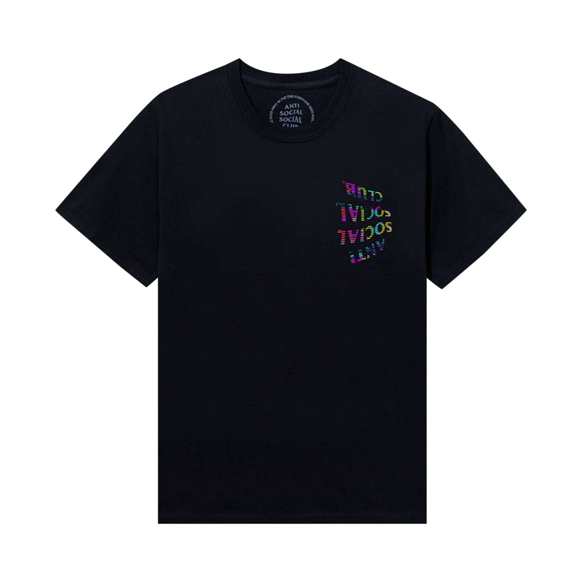 Anti Social Social Club NTSC Tee 'Black' | Men's Size L