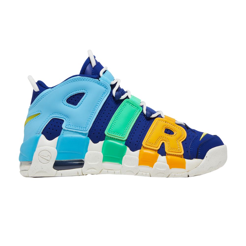 Nike Air More Uptempo GS 'Kaleidoscope' | Blue | Kid's Size 7