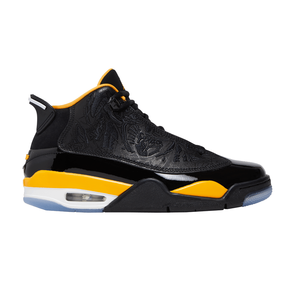 black and gold dub zero jordans