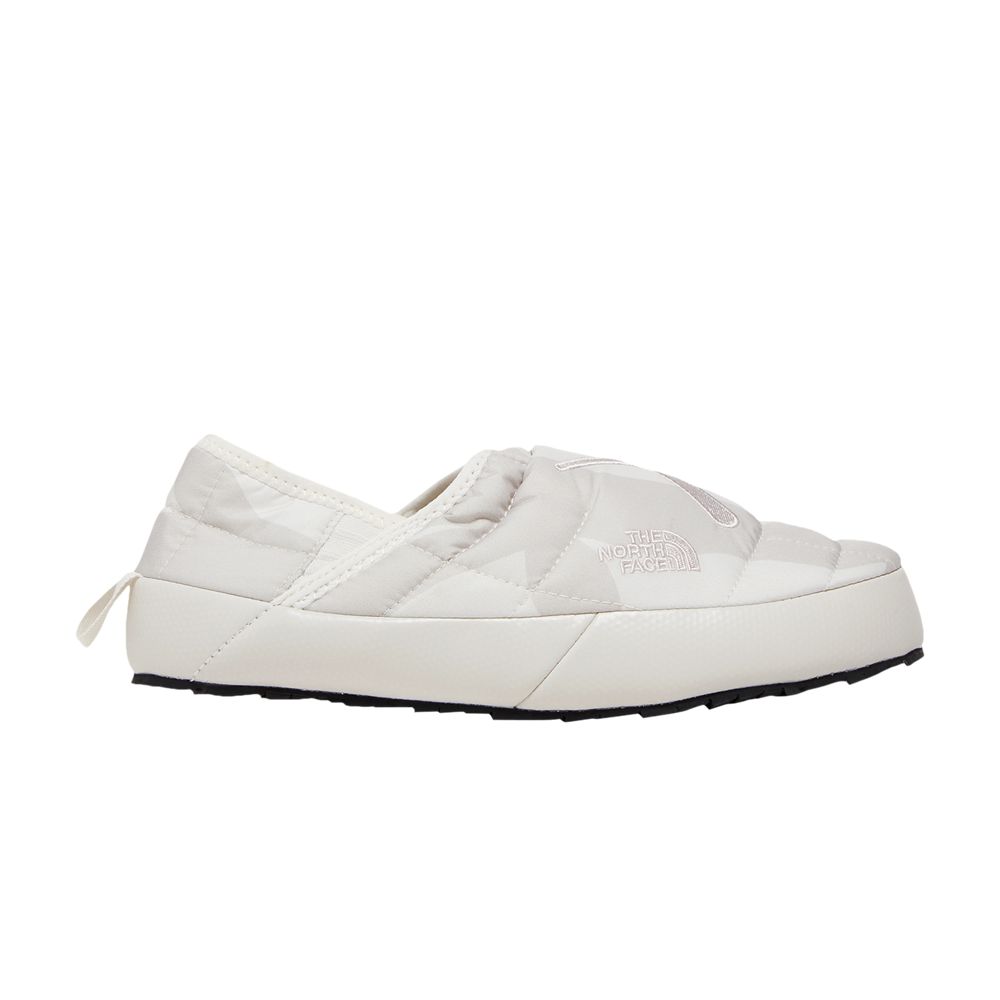 Pre-owned The North Face Kaws X Wmns Thermoball Traction Mule Vp 'moonlight Ivory Camo' In White