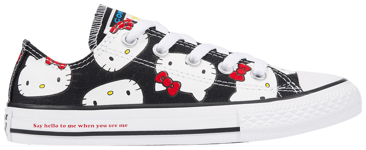 Converse Hello Kitty x Chuck Taylor All Star Canvas Low GS Black