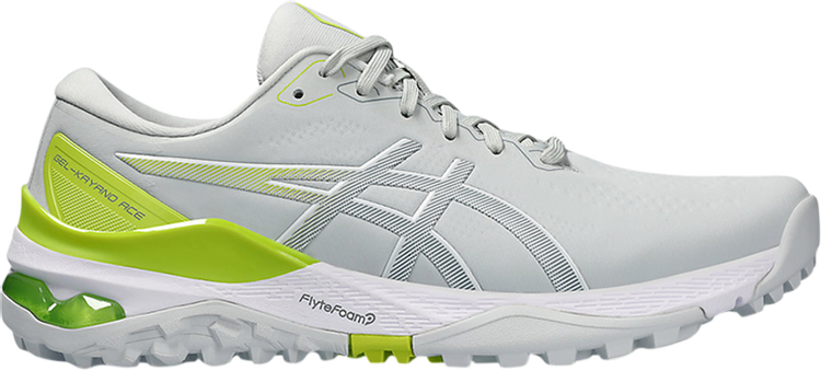 Gel Kayano Ace 2 Wide Glacier Grey Neon Lime