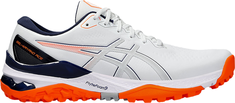 Gel Kayano Ace 2 White Shocking Orange