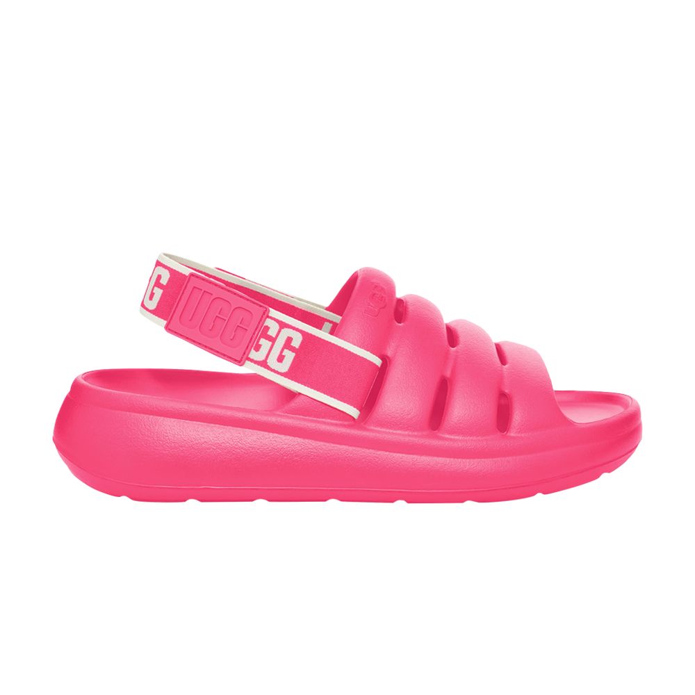 Pre-owned Ugg Wmns Sport Yeah Slide 'taffy Pink'