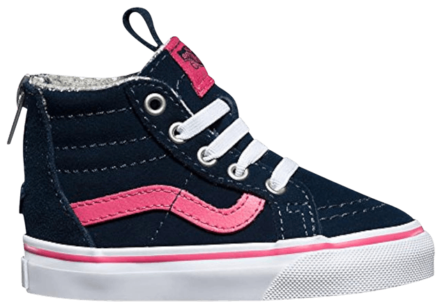 Vans Sk8 Hi Zip MTE Toddler Navy Pink
