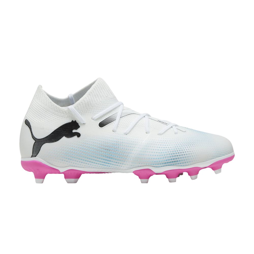 Pre-owned Puma Future Match 7 Fg Ag Big Kid 'phenomenal Pack' | White | Kid's Size 2.5