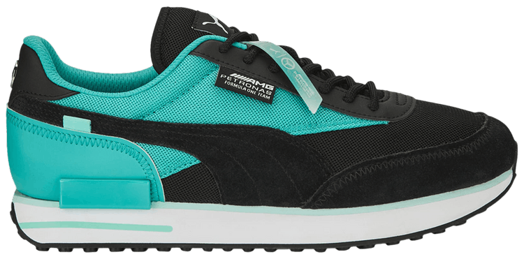 Mercedes AMG Petronas F1 x Puma Future Rider Black Spectra Green