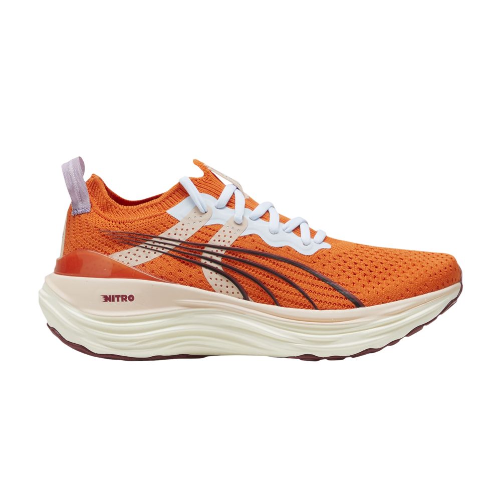 Pre-owned Puma Lemlem X Wmns Foreverrun Nitro 'cayenne Pepper' In Orange