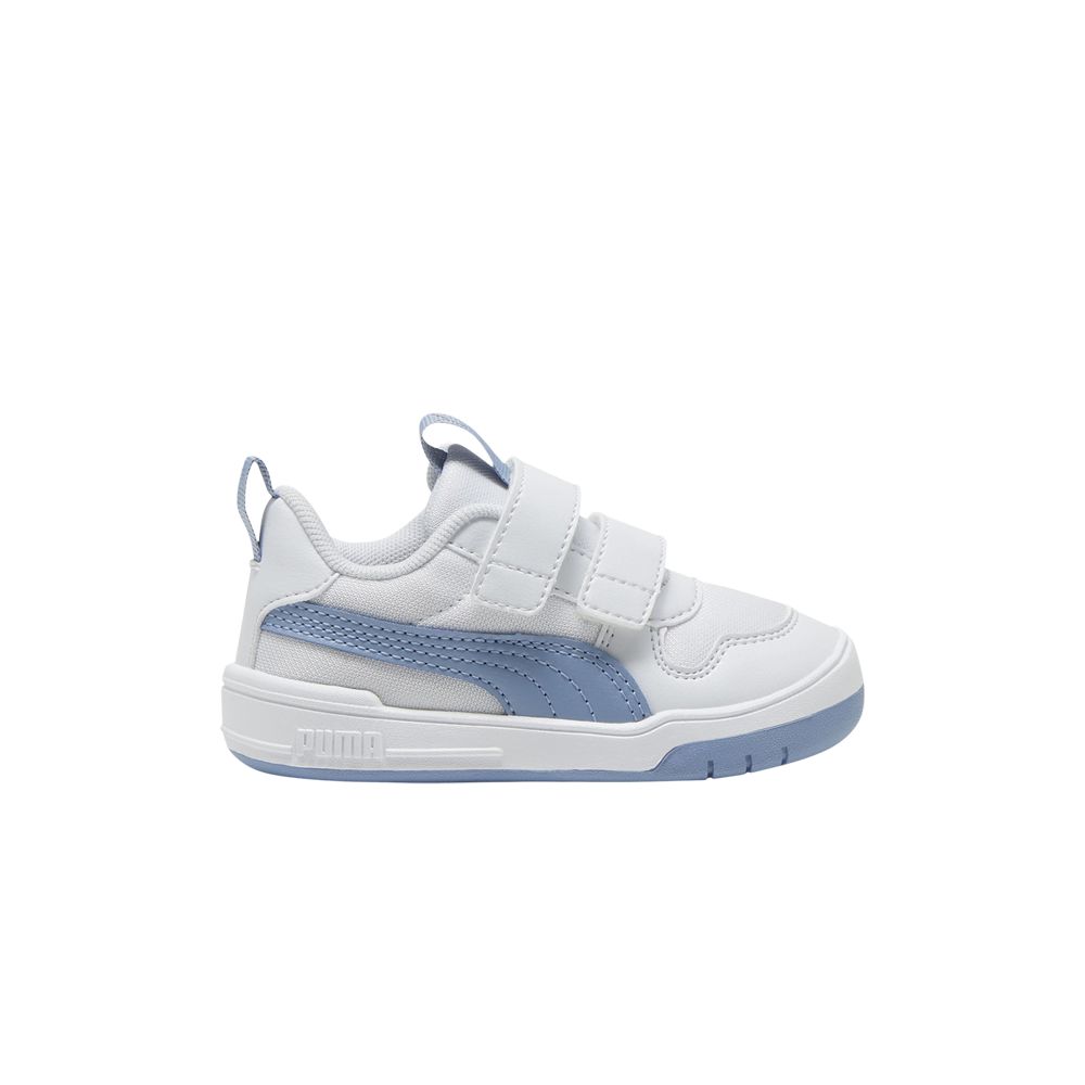 Puma Multiflex Mesh Infant 'Silver Mist Zen Blue' | White | Infant Size 4 - 380846-15