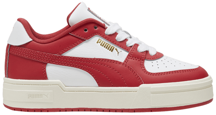 Puma CA Pro Classic Big Kid White Club Red