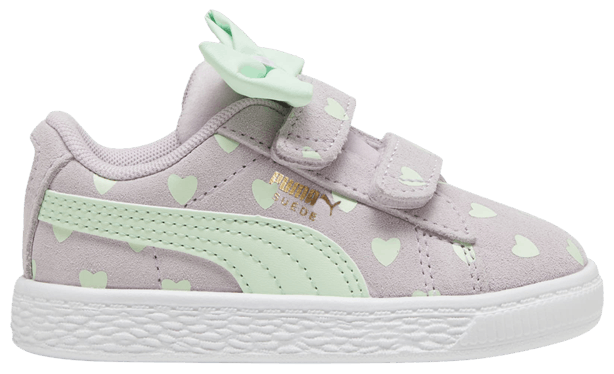 Puma Suede Classic Re Bow 5 Infant Hearts   Grape Mist