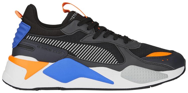 Puma RS X Geek   Black Strong Grey Blue