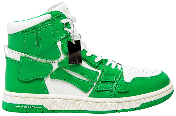 人気★関税込【AMIRI】SKEL TOP HIGH TRAINERS Green Buy Amiri Skel Top High 'Green' - MFS002 344 | GOAT