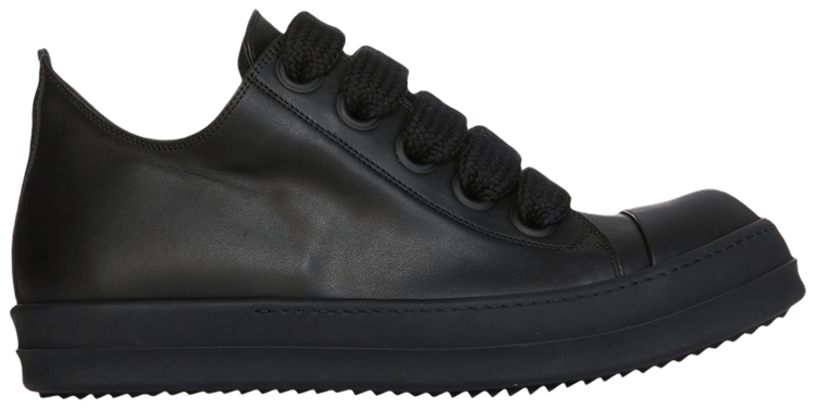 Rick Owens Lido Jumbo Laced Sneaker Low 'Black'