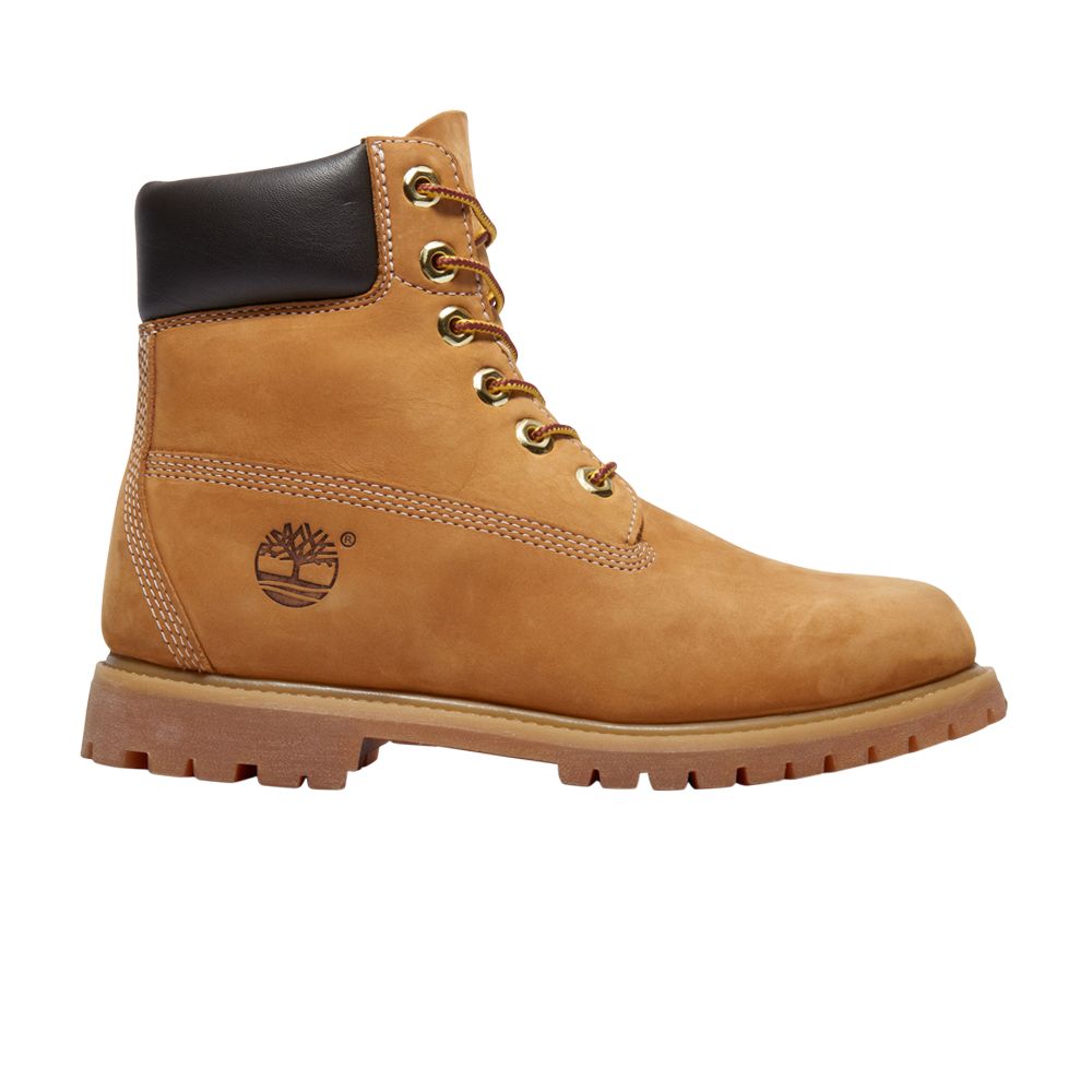 Timberland Wmns 6 Inch Premium Boot Wide 'Wheat' | Brown | Women's Size 8 - TB010361-713-W