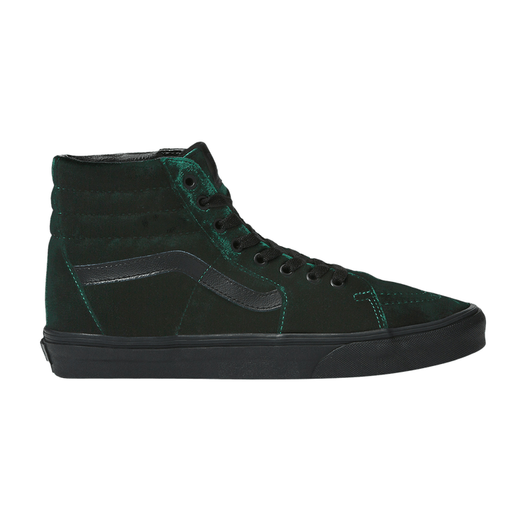 Buy Sk8 Hi Velvet Green Black VN0A4BVT203 GOAT UK