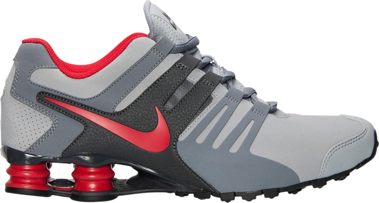 Shox Current 'Wolf Grey University Red'