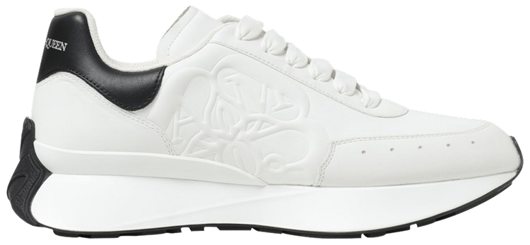 Alexander McQueen Sprint Runner White Black