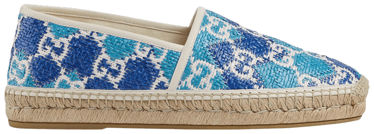 Gucci Espadrilles GG Monogram   Blue
