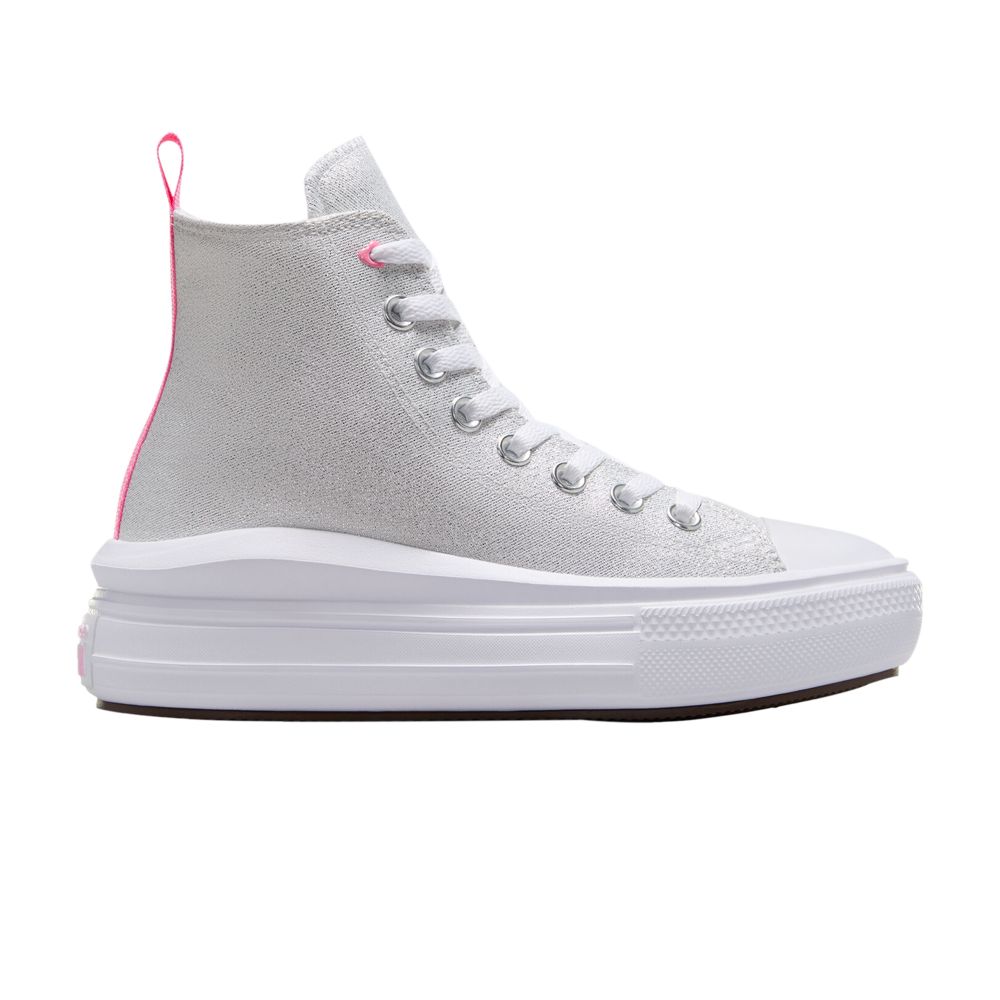 Converse Chuck Taylor All Star Move Platform High GS 'Sparkle' | Purple | Kid's Size 5.5