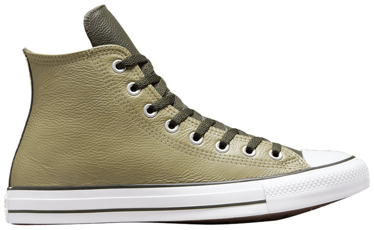 Converse all star online leather green