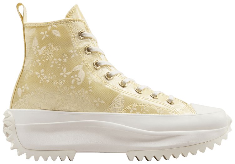 Converse Run Star Hike Platform High Golden Butterfly