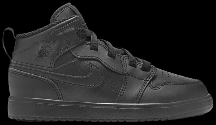 Air Jordan 1 Mid ALT PS Triple Black