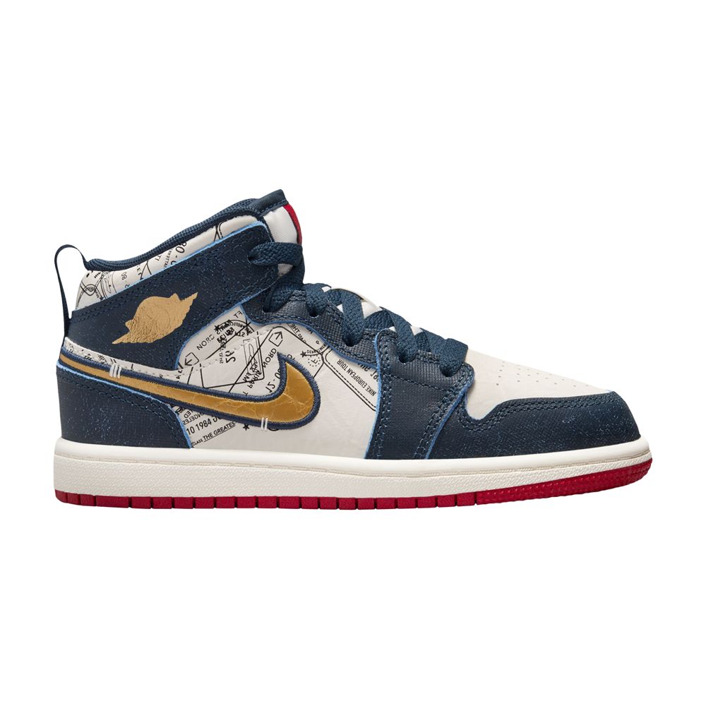Air Jordan 1 Mid SE PS 'Take Flight' | Blue | Kid's Size 12